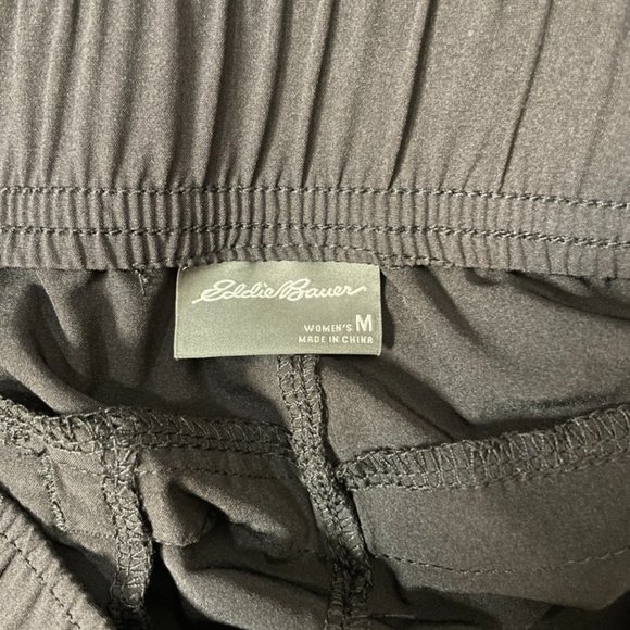 Eddie Bauer Black Trail Pants with Pockets - size Medium - Picture 5 of 6